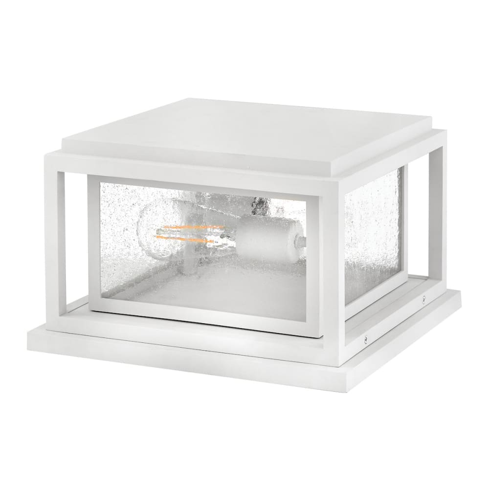 Clearwater Composite Pier Mount - Small - Textured White