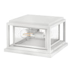 Clearwater Composite Pier Mount - Small - Textured White