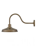 Galveston Composite Wall Lantern - Large - Burnished Bronze