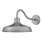 Galveston Composite Wall Lantern  - Medium - Antique Brushed Aluminum