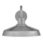 Galveston Composite Wall Lantern  - Medium - Antique Brushed Aluminum