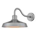 Galveston Composite Wall Lantern  - Medium - Antique Brushed Aluminum