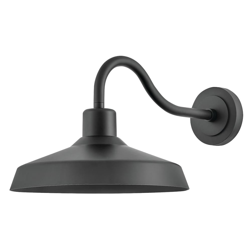 Galveston Composite Wall Lantern  - Medium - Black