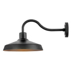 Galveston Composite Wall Lantern  - Medium - Black