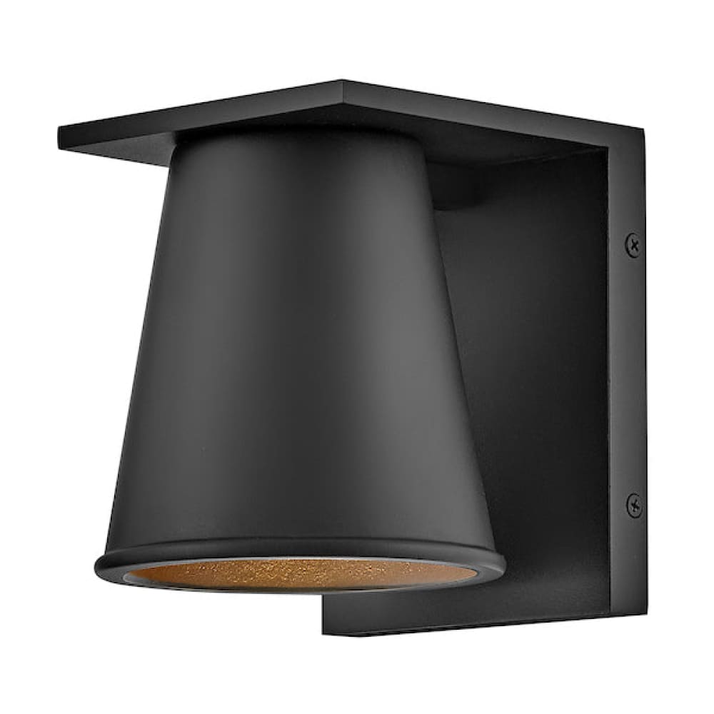 Hans Coastal Outdoor Wall Mount - Dark Sky Compliant - Black