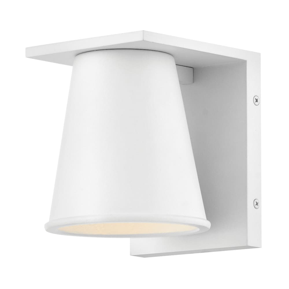 Hans Coastal Outdoor Wall Mount - Dark Sky Compliant - Textured White