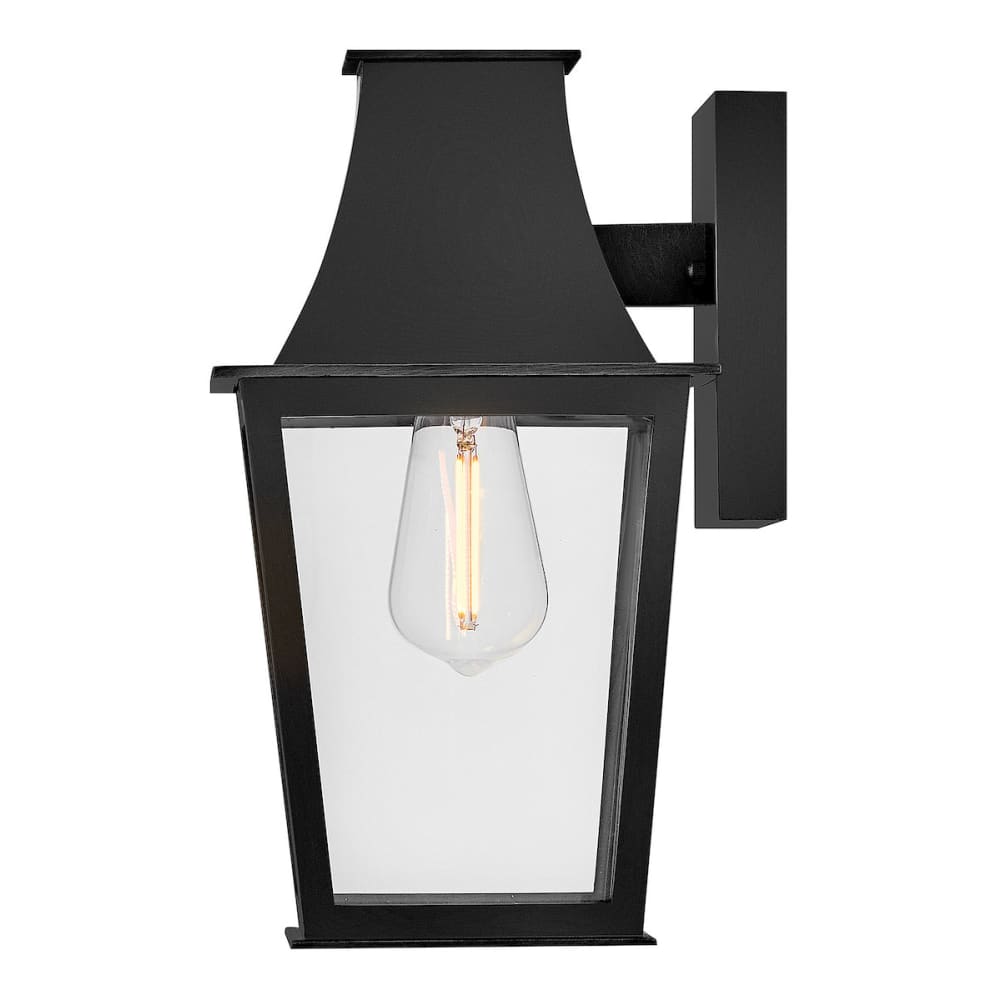Georgetown 12.5" Composite Wall Lantern - Black