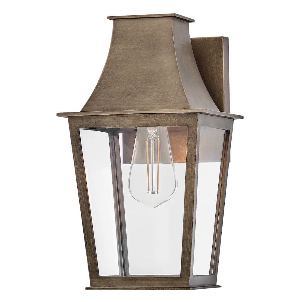 Georgetown 12.5" Composite Wall Lantern - Bronze