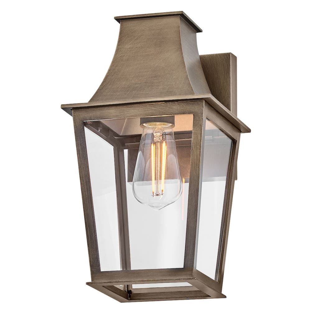 Georgetown 12.5" Composite Wall Lantern - Bronze