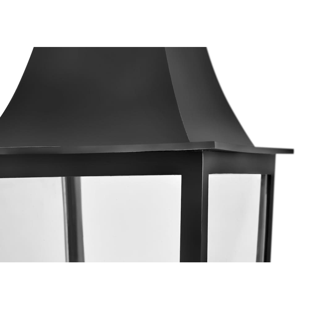 Georgetown Composite Post Lantern - Black