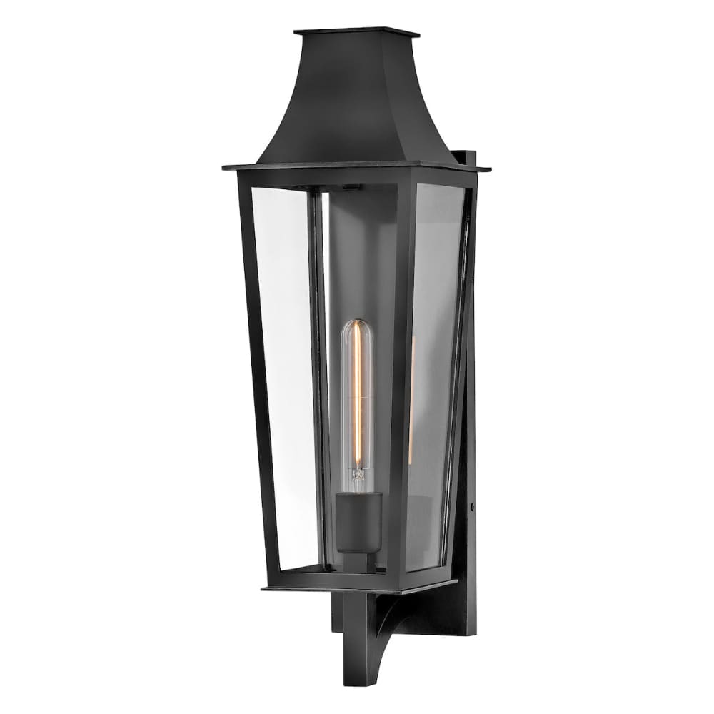 Georgetown 21.75" Composite Wall Lantern - Black