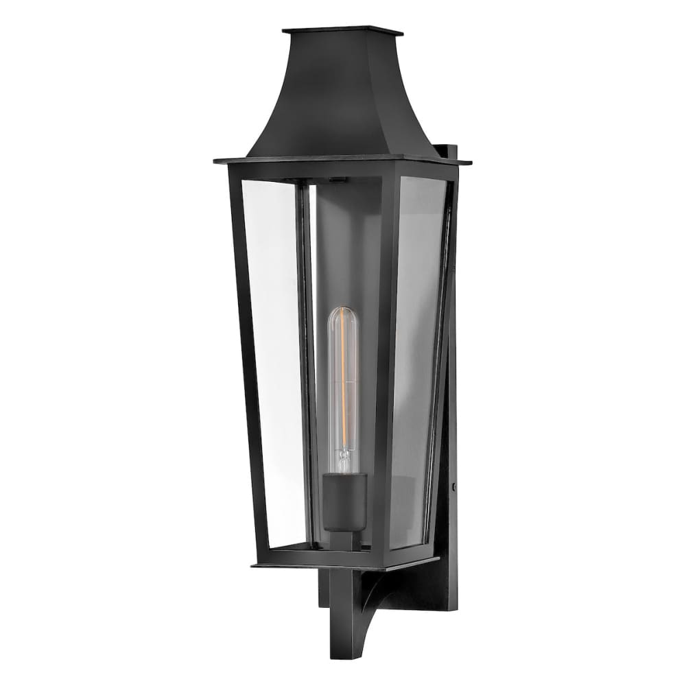 Georgetown 21.75" Composite Wall Lantern - Black