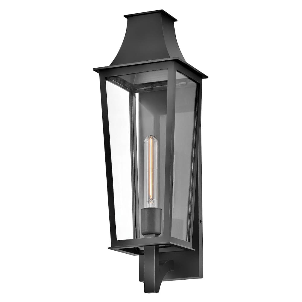 Georgetown 21.75" Composite Wall Lantern - Black
