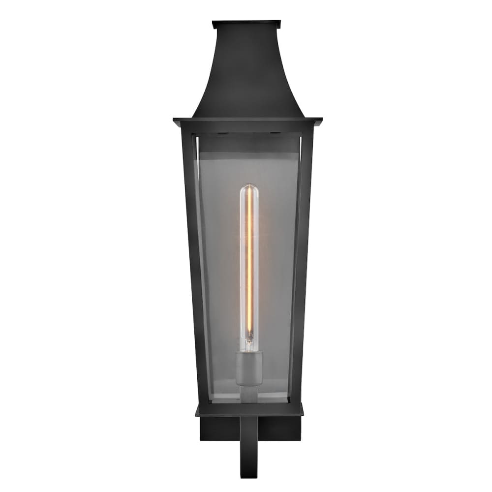 Georgetown 26.75" Composite Wall Lantern - Black
