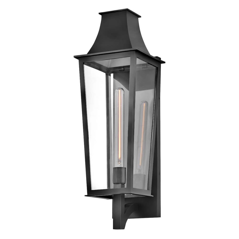 Georgetown 26.75" Composite Wall Lantern - Black