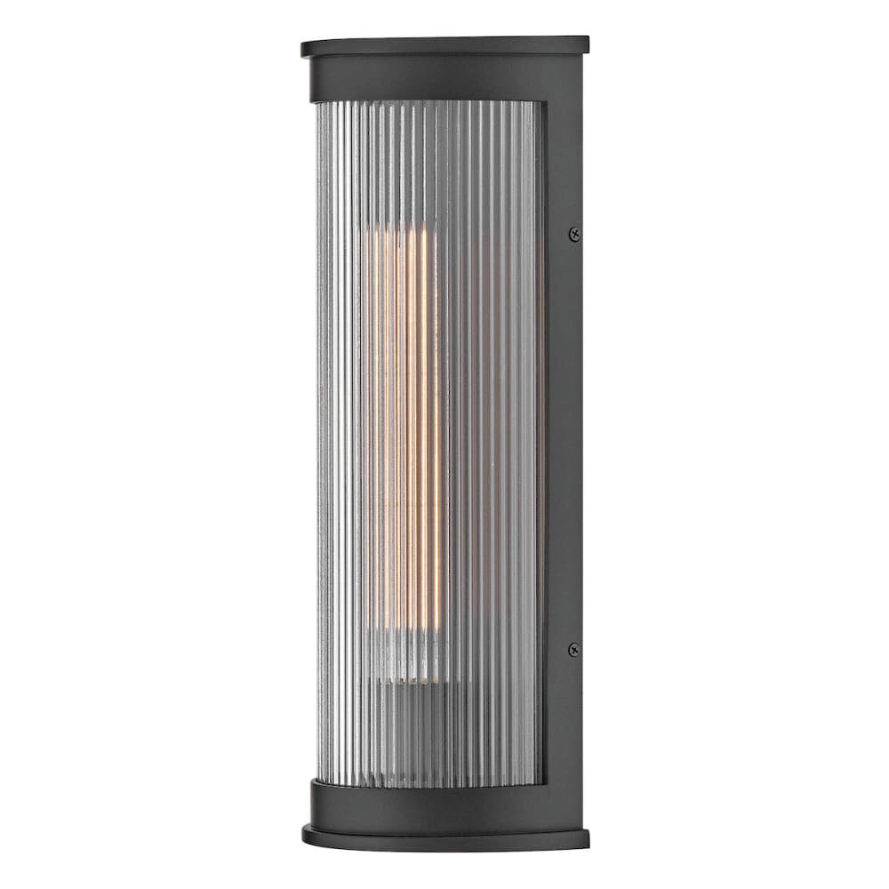 Bluffton Composite Wall Lantern - Medium - Black