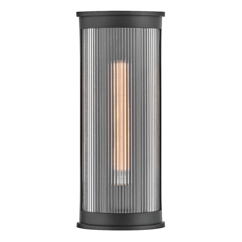Bluffton Composite Wall Lantern - Medium - Black