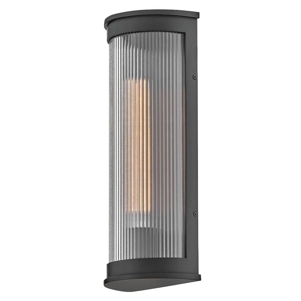 Bluffton Composite Wall Lantern - Medium - Black