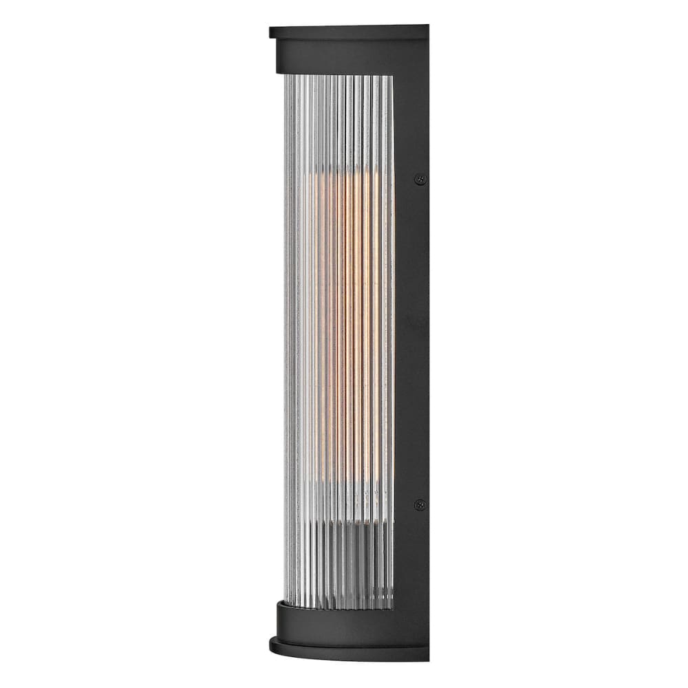 Bluffton Composite Wall Lantern - Medium - Black