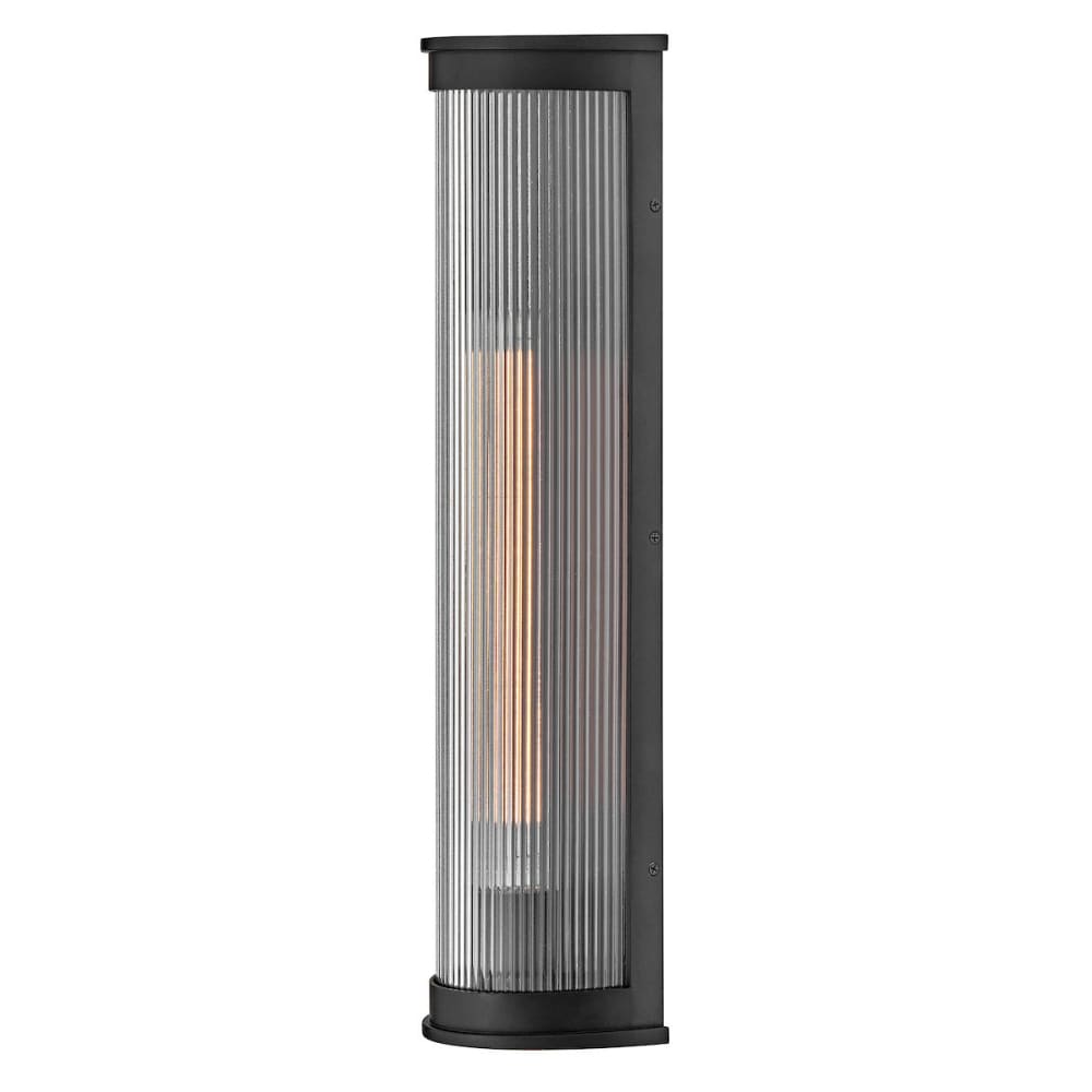 Bluffton Composite Wall Lantern - Large - Black