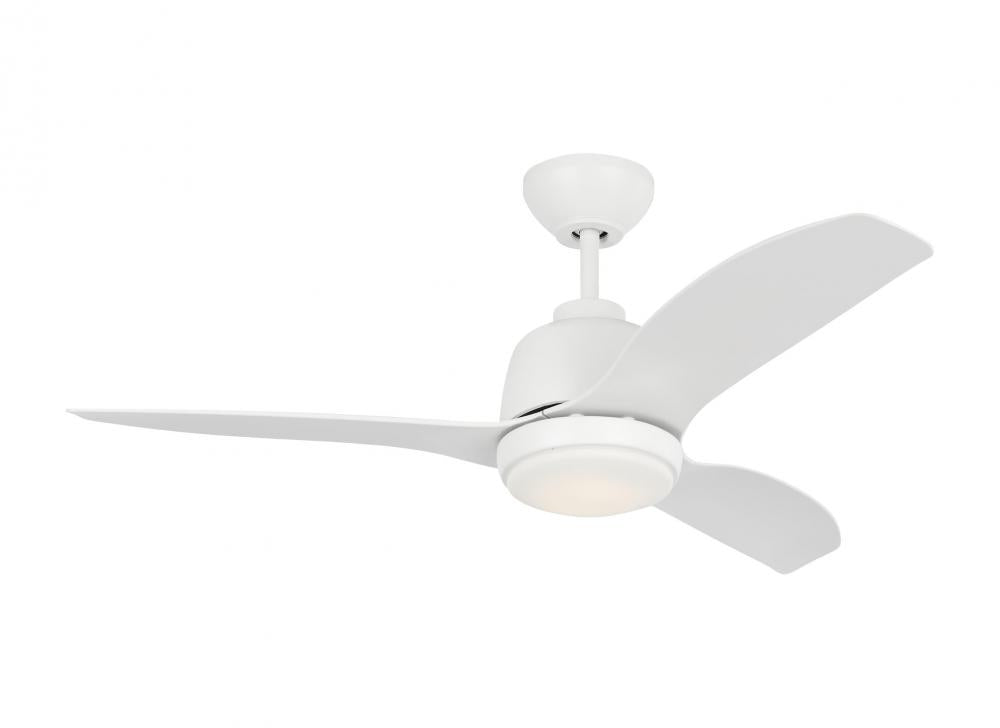 Avila Marine Grade Coastal Fan - 44" - Matte White