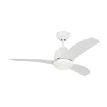 Avila Marine Grade Coastal Fan - 44" - Matte White