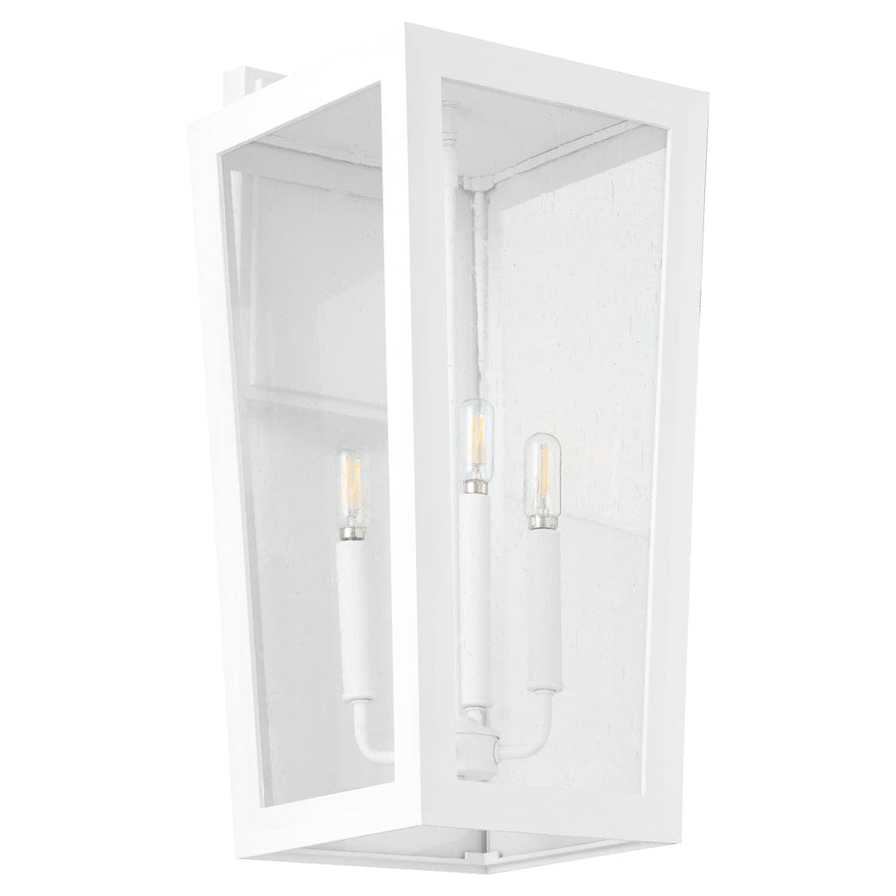 Bravo 22" Coastal Outdoor Wall Lantern - White (Discontinued)