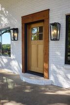 Bravo 22" Coastal Outdoor Wall Lantern - Black