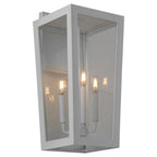 Bravo 22" Coastal Outdoor Wall Lantern - White (Discontinued)