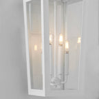 Bravo 22" Coastal Outdoor Wall Lantern - White (Discontinued)