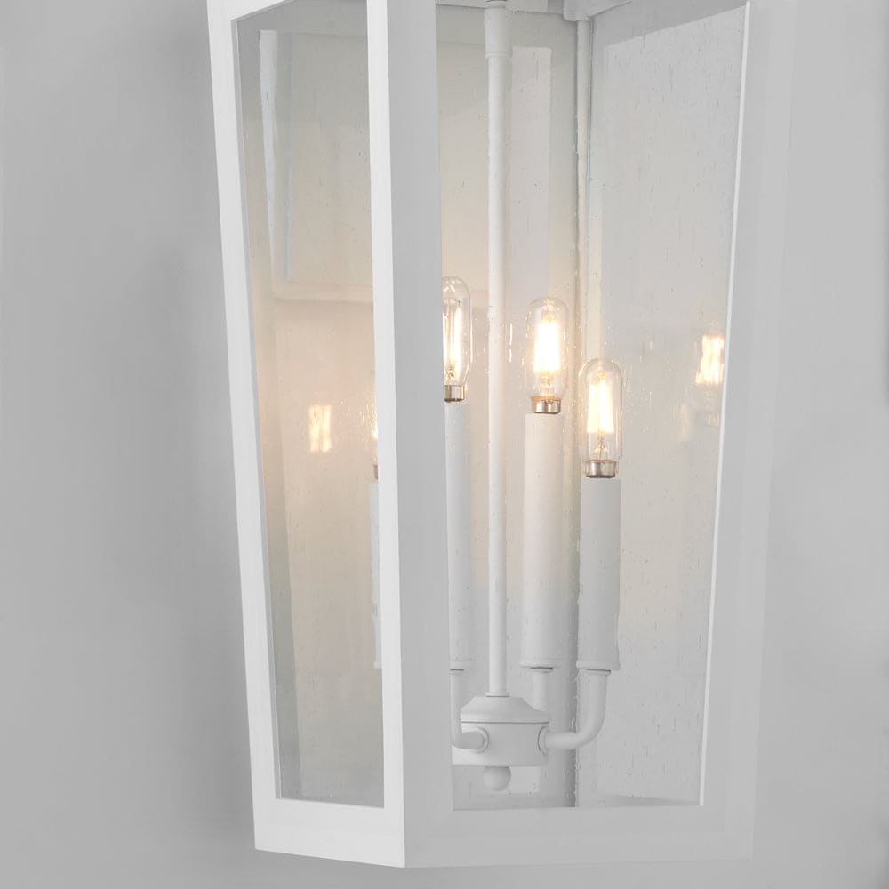 Bravo 22" Coastal Outdoor Wall Lantern - White (Discontinued)