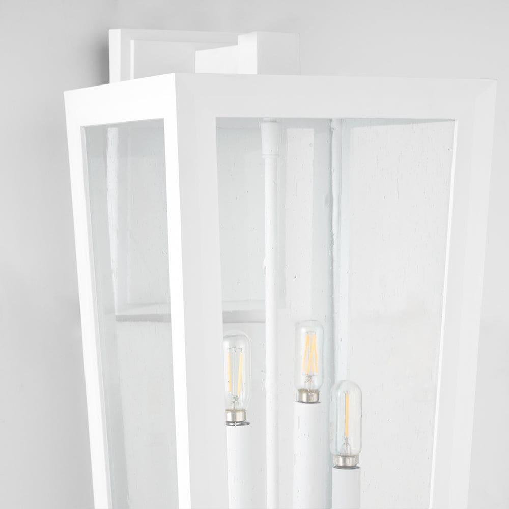 Bravo 22" Coastal Outdoor Wall Lantern - White (Discontinued)