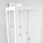 Bravo 22" Coastal Outdoor Wall Lantern - White (Discontinued)