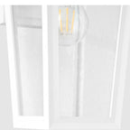 Bravo 12" Coastal Outdoor Wall Lantern - White (Discontinued)