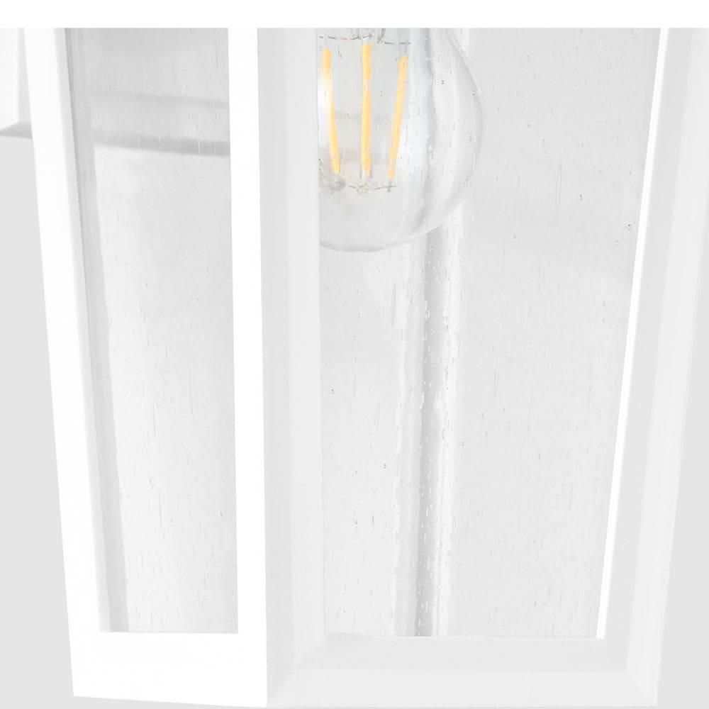 Bravo 12" Coastal Outdoor Wall Lantern - White (Discontinued)