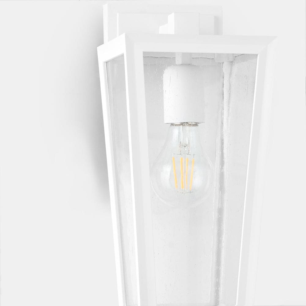 Bravo 12" Coastal Outdoor Wall Lantern - White (Discontinued)