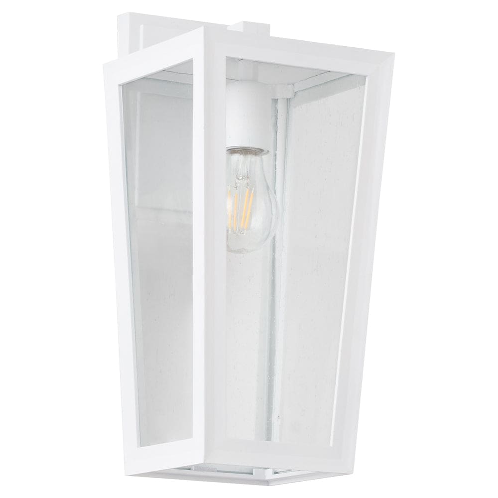 Bravo 15" Coastal Outdoor Wall Lantern - White (Discontinued)