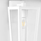 Bravo 15" Coastal Outdoor Wall Lantern - White (Discontinued)