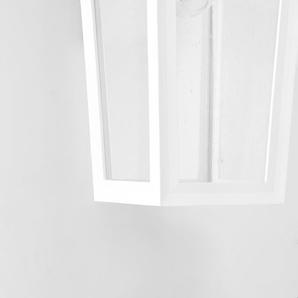 Bravo 15" Coastal Outdoor Wall Lantern - White (Discontinued)