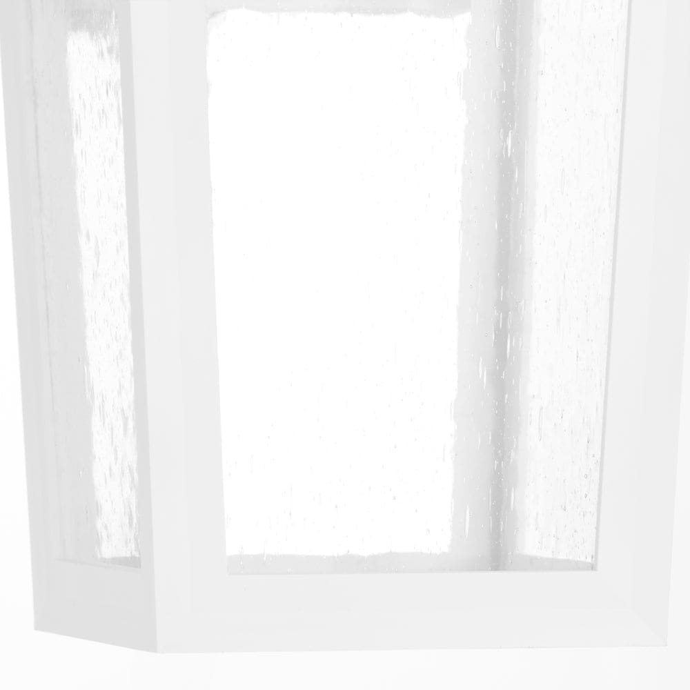 Bravo 18" Coastal Outdoor Wall Lantern - White (Discontinued)