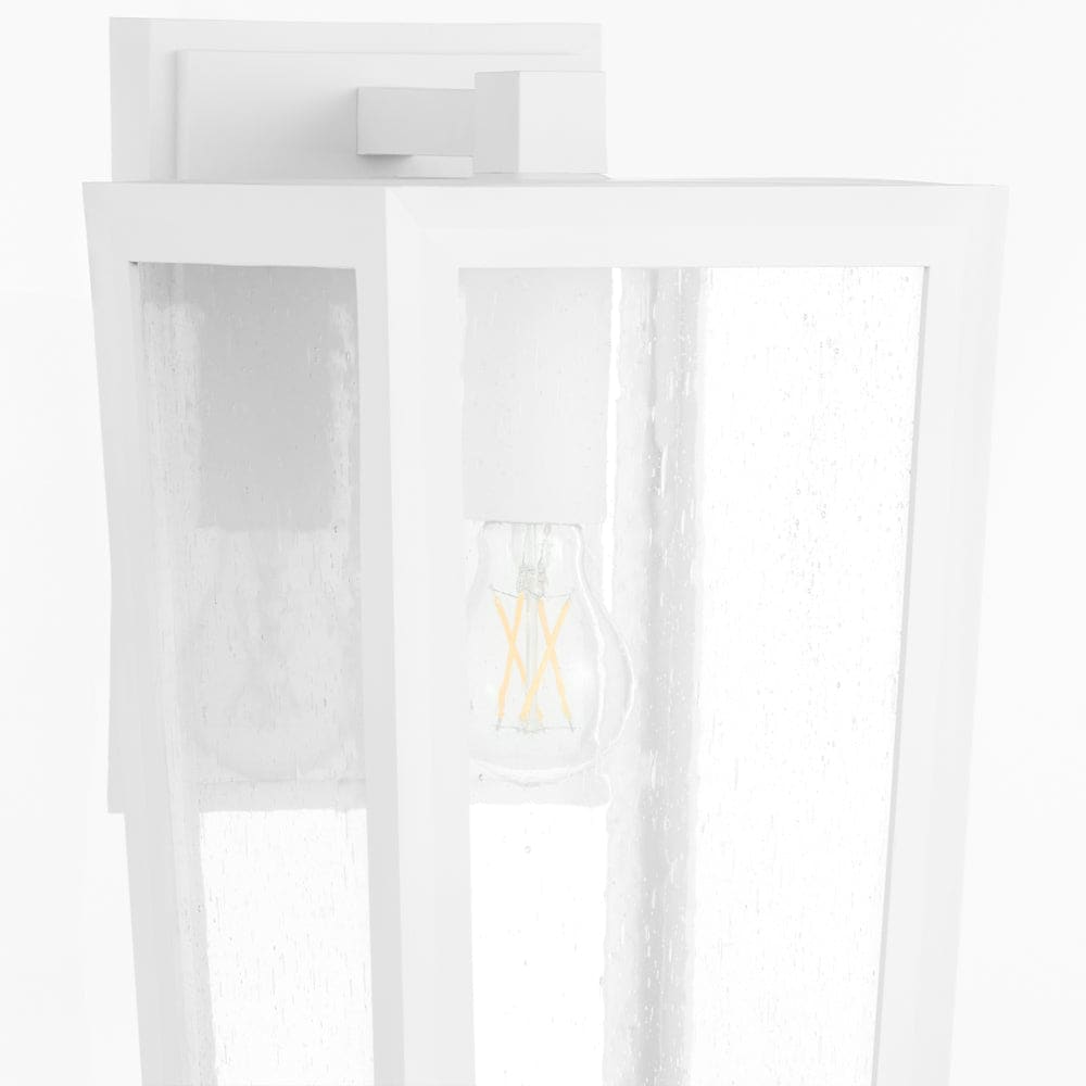Bravo 18" Coastal Outdoor Wall Lantern - White (Discontinued)