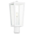 Bravo Coastal Outdoor Post Lantern - White (Discontinued)