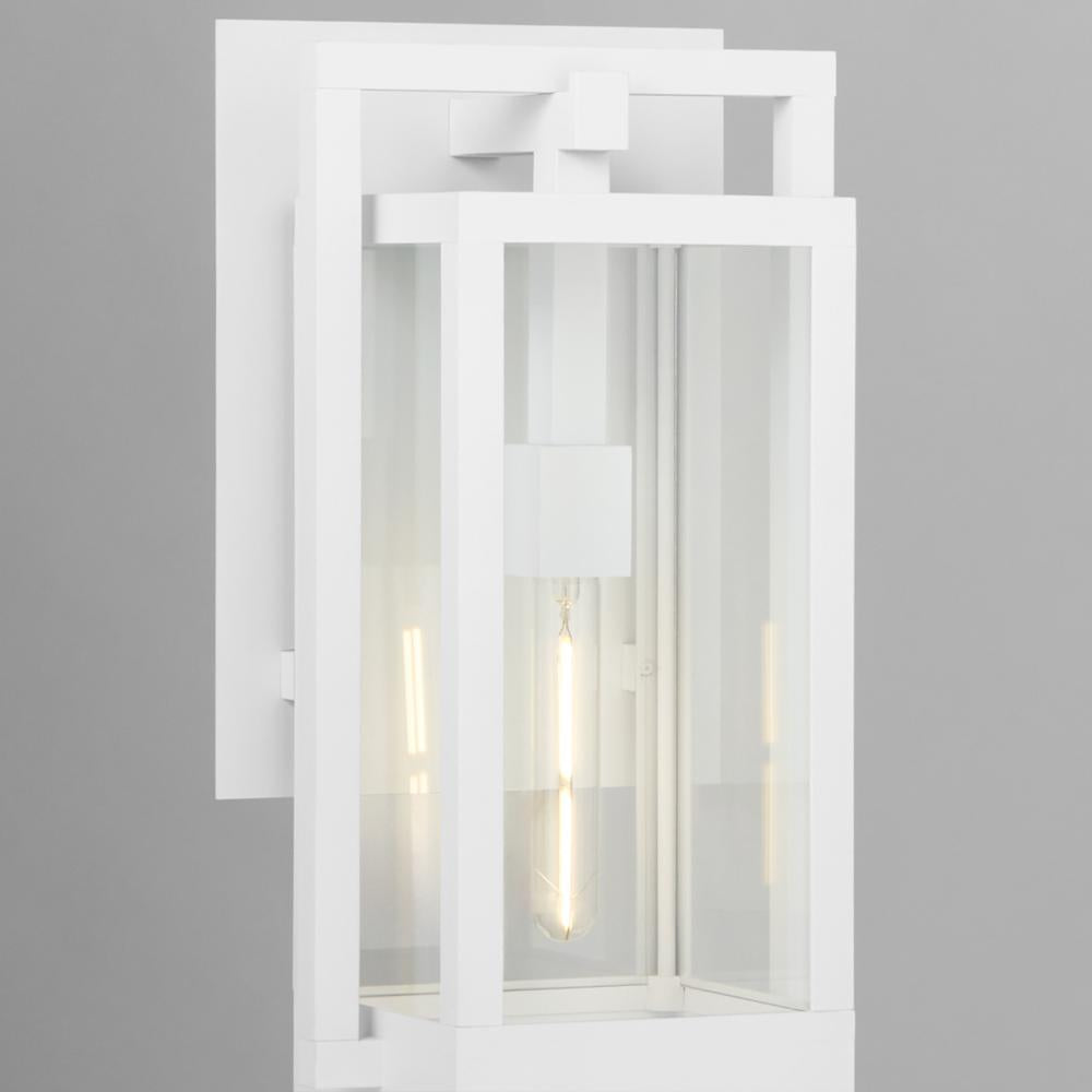 Arlo 18.25" Composite Wall Lantern - White