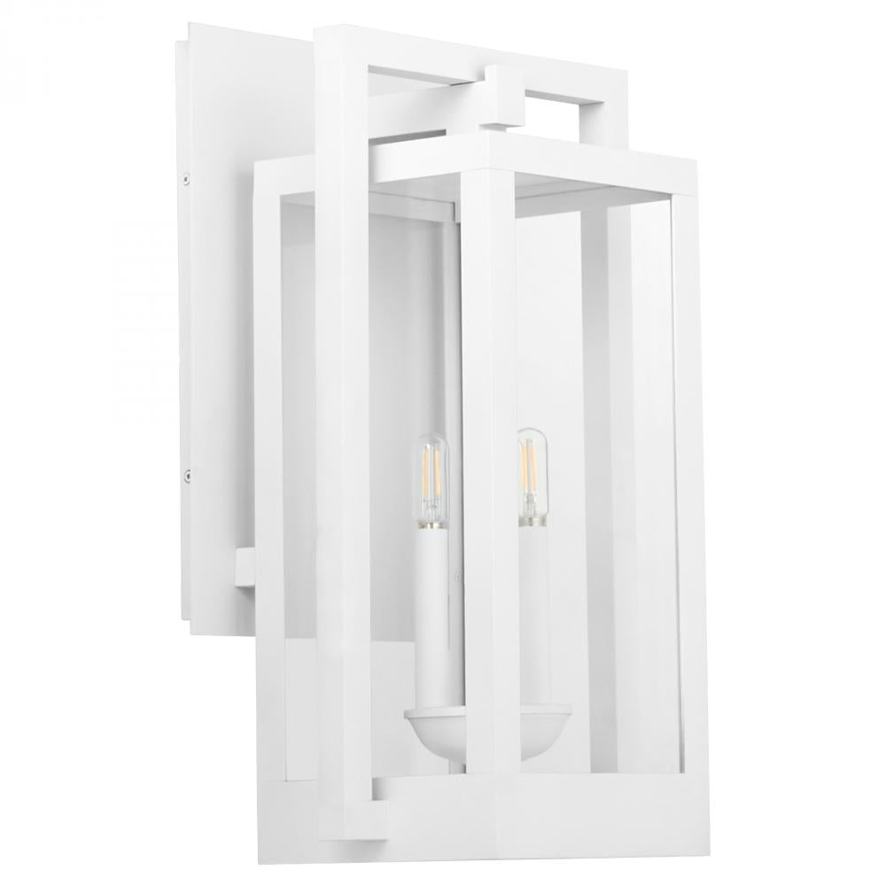 Arlo 22" Composite Wall Lantern - White