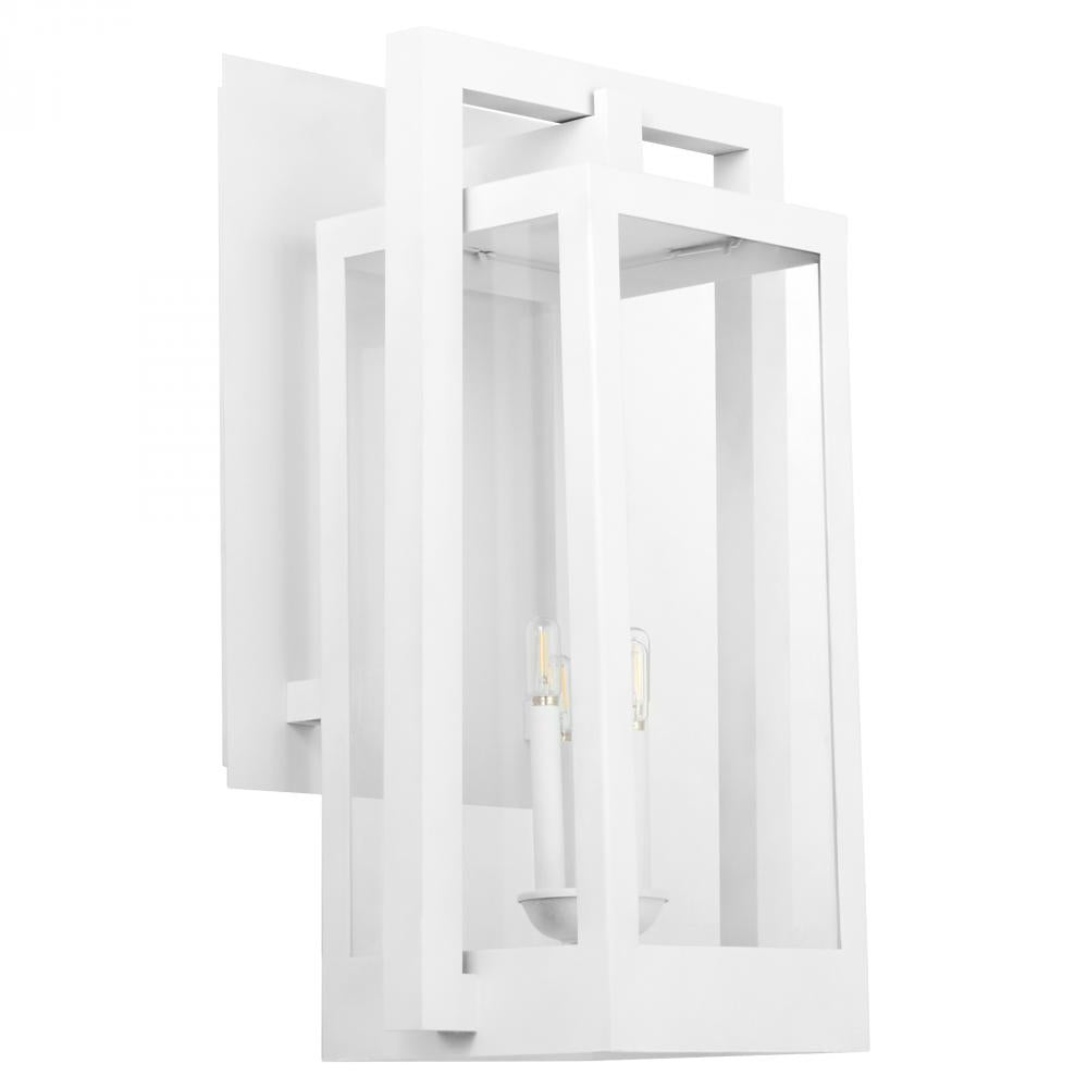 Arlo 30" Composite Wall Lantern - White