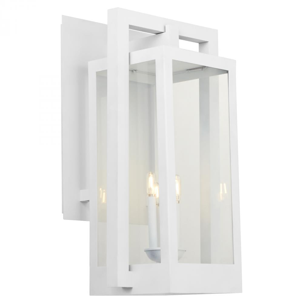 Arlo 30" Composite Wall Lantern - White