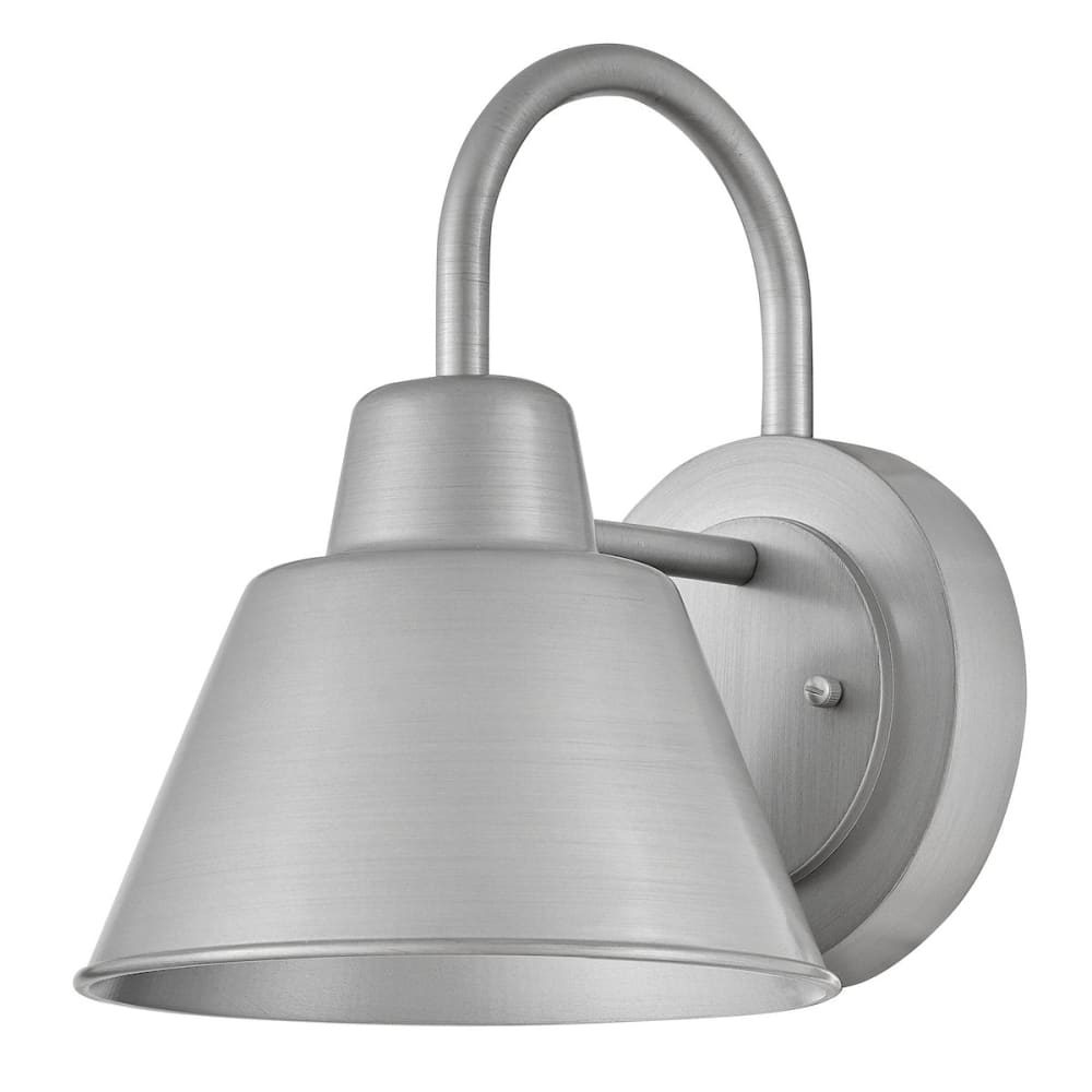 Wes Composite Wall Lantern - Antique Brushed Aluminum