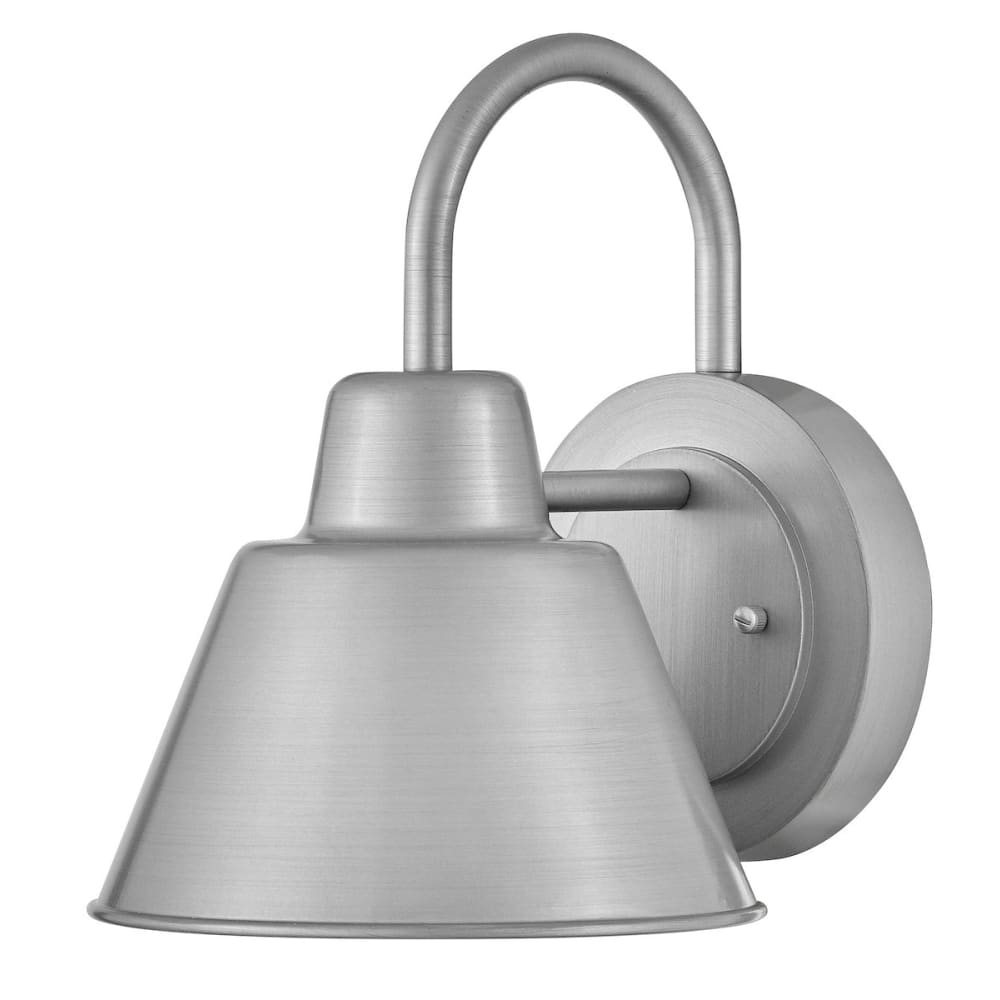 Wes Composite Wall Lantern - Antique Brushed Aluminum