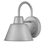 Wes Composite Wall Lantern - Antique Brushed Aluminum