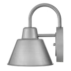 Wes Composite Wall Lantern - Antique Brushed Aluminum